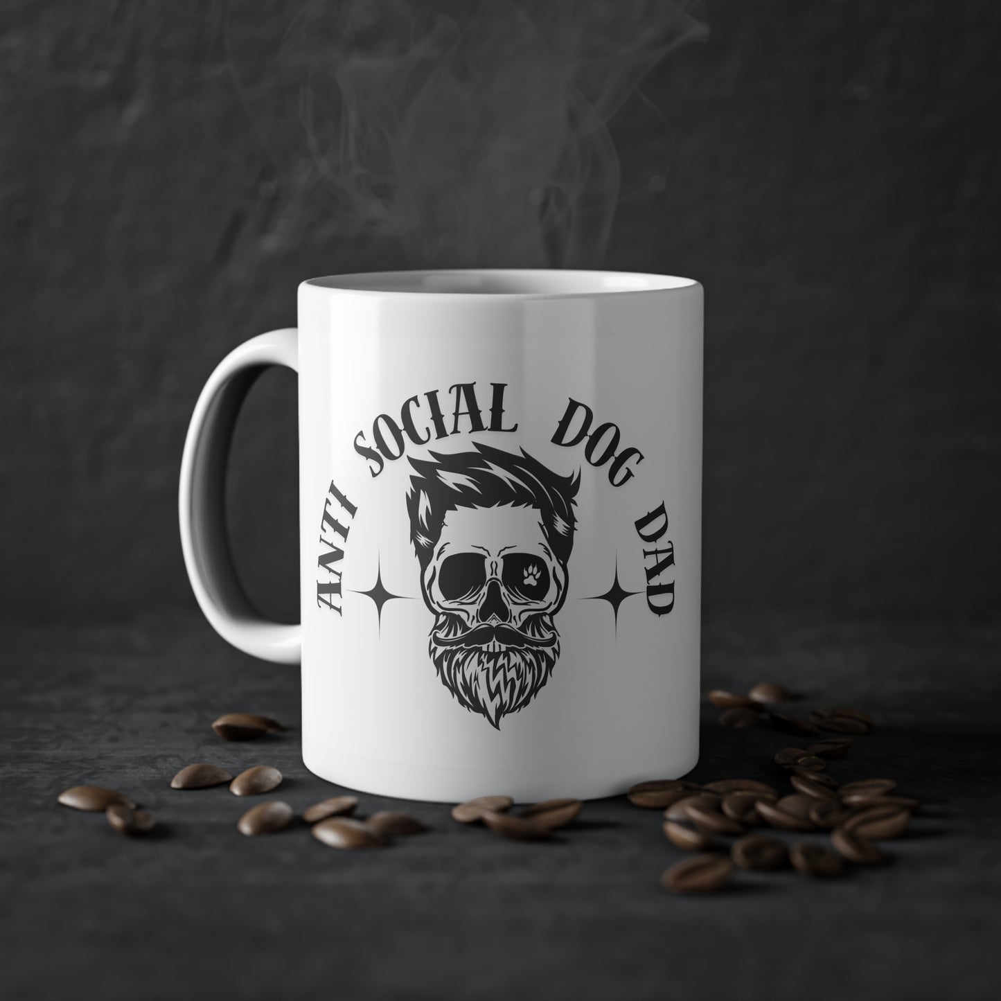 Tasse - "Anti Social Dog Dad"
