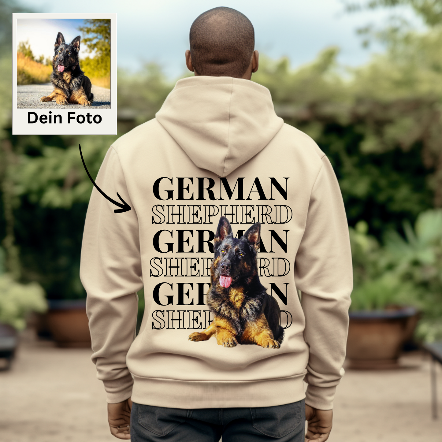 Hoodie mit deinem Wunschprint