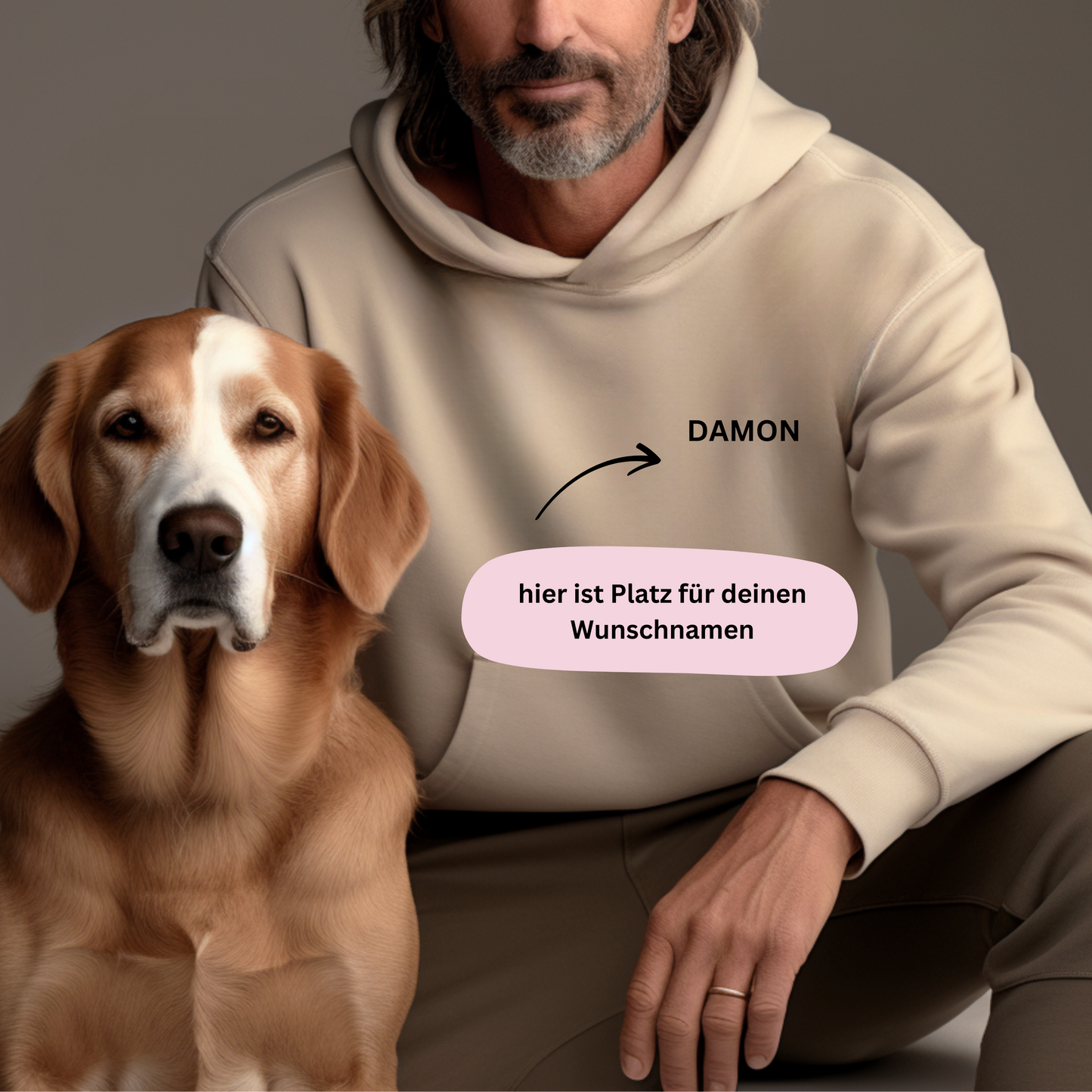 Hoodie mit deinem Wunschprint