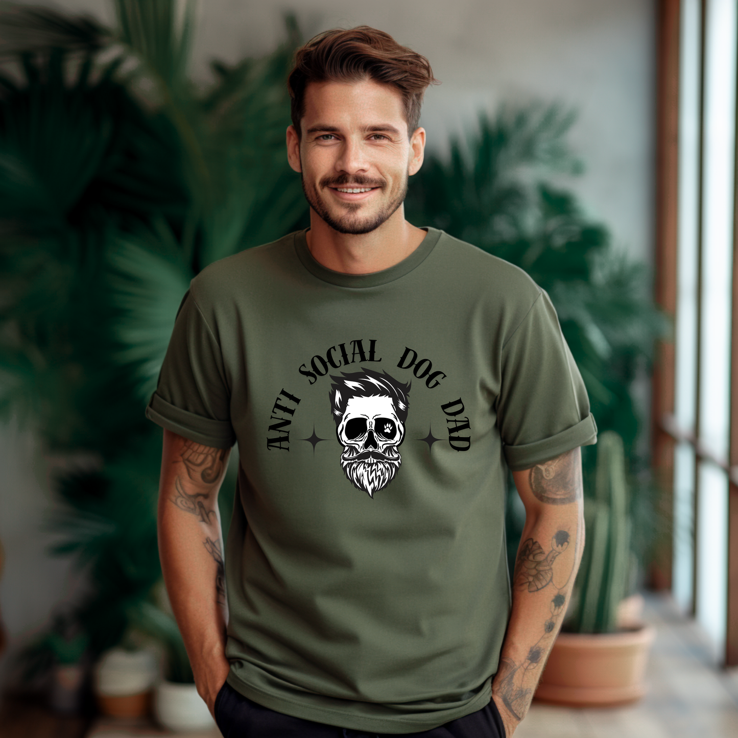 Shirt - "Anti Social Dog Dad"